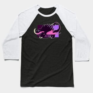 Pink Alternate DeathGripper Baseball T-Shirt